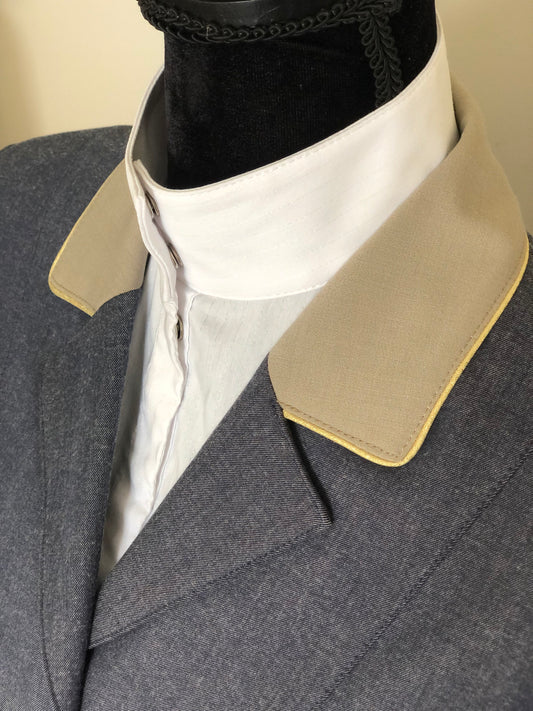 San Francisco Blue Jeans/ Beige Collar 38R