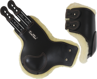 Leather back boots "ROMA" 4296