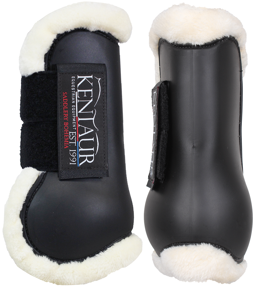 Front Boots Profi Jump with artificial heepskin