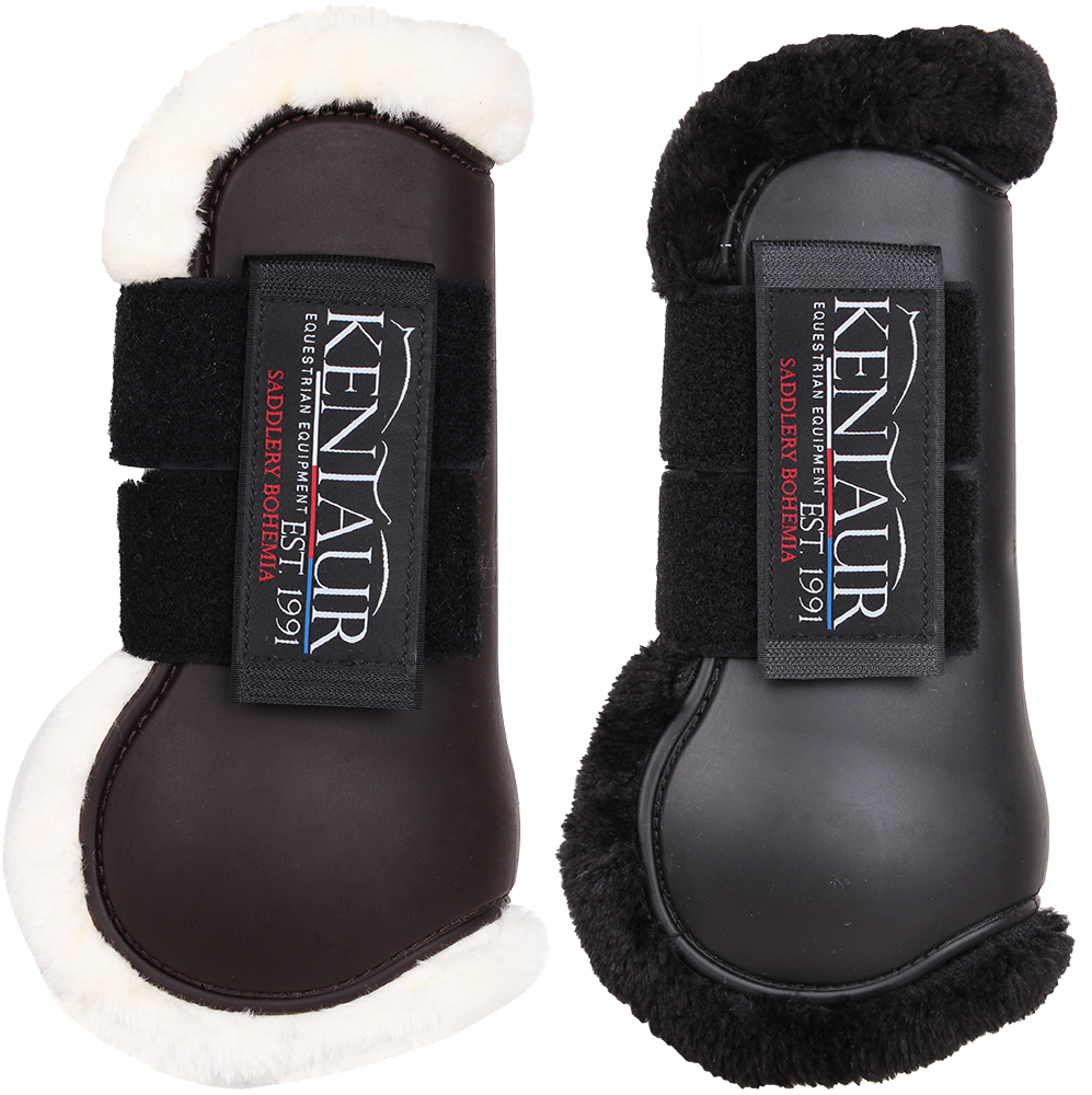 Front Boots Profi Jump with artificial heepskin