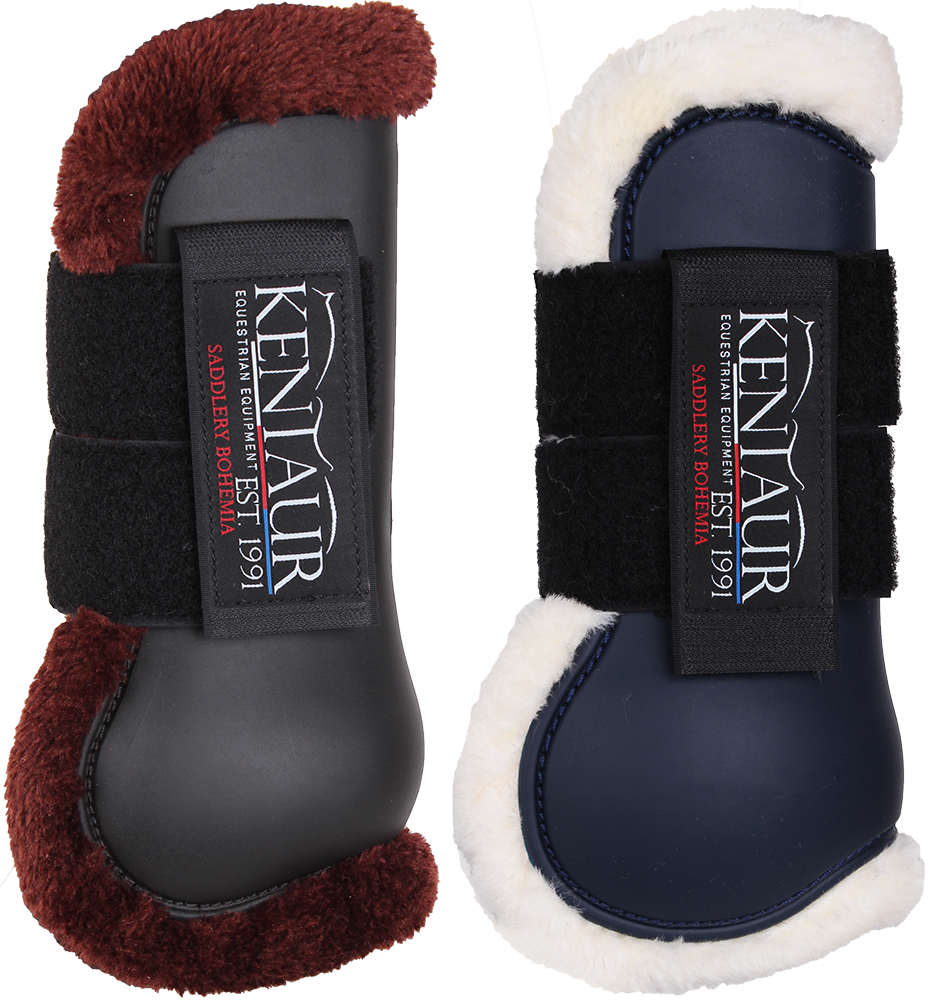 Front Boots Profi Jump with artificial heepskin