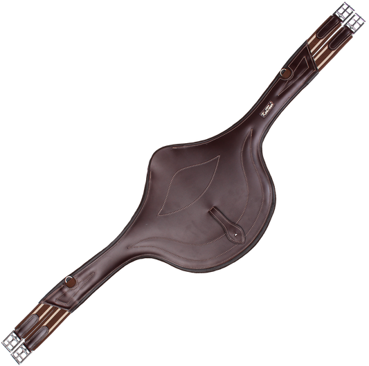 Stud Guard leather girth "Avignon" 2178