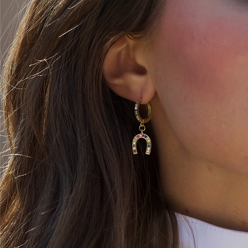 Over The Rainbow Lucky Earrings
