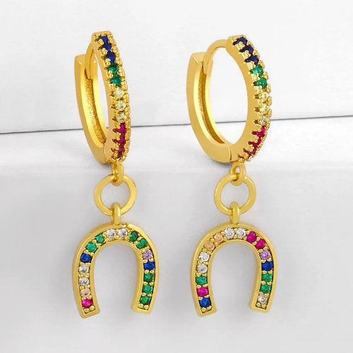 Over The Rainbow Lucky Earrings